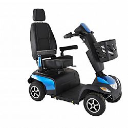 Invacare Comet Pro mobility scooter in blue